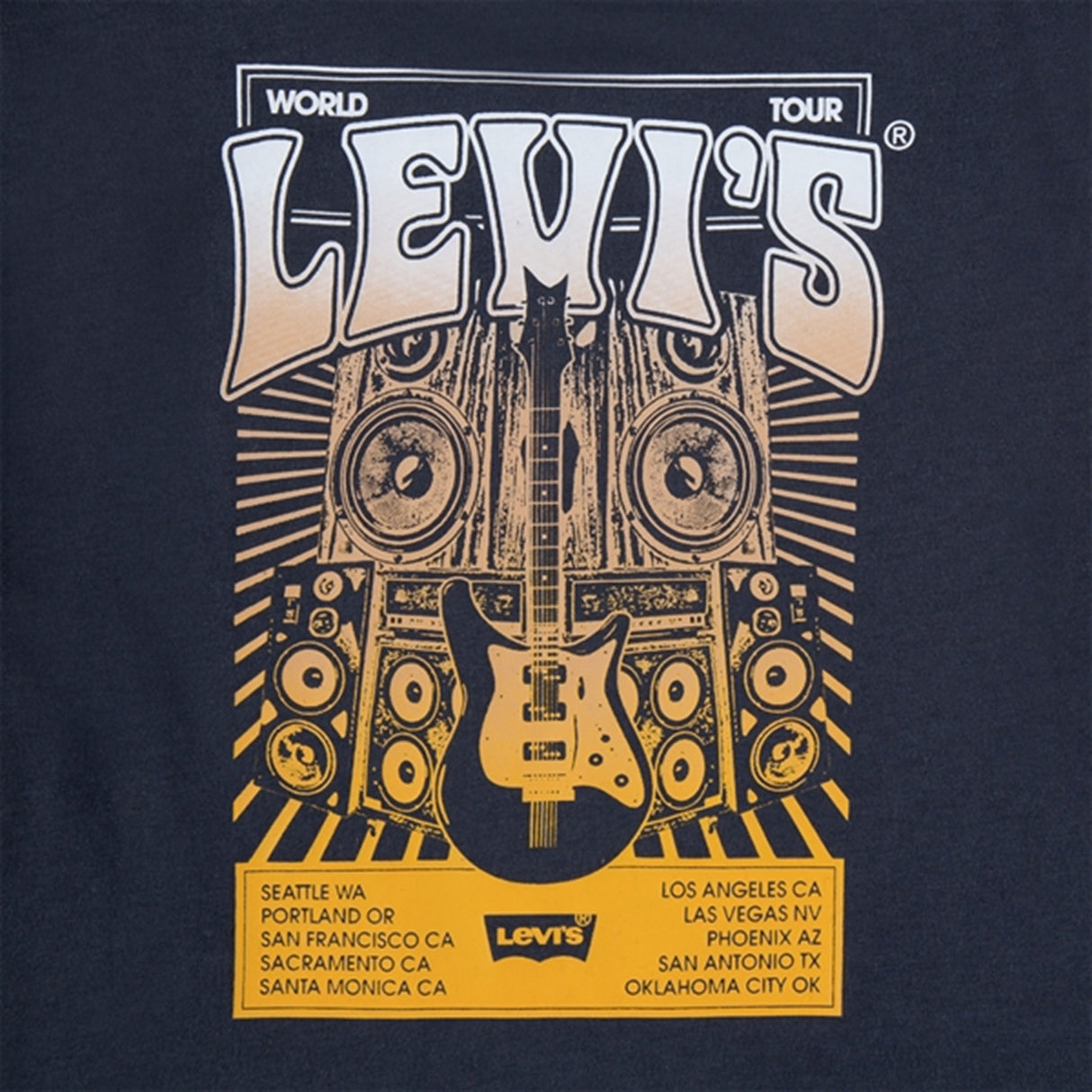 Levi's Rock Out T-shirt Grey 3