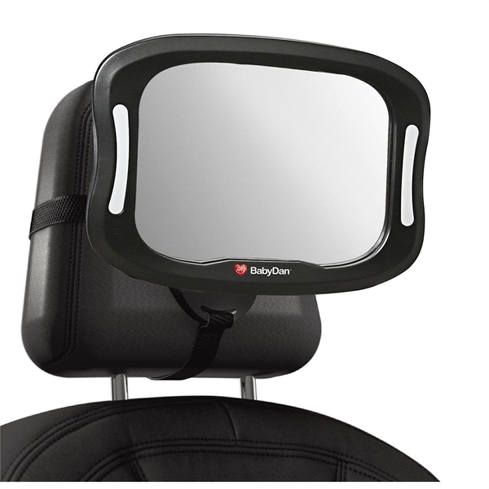 BabyDan Car Seat Mirror with LED light 28,5x19,5cm
