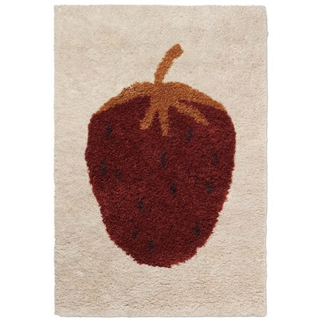 Ferm Living Fruiticana Strawberry Rug