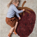 Ferm Living Fruiticana Strawberry Rug