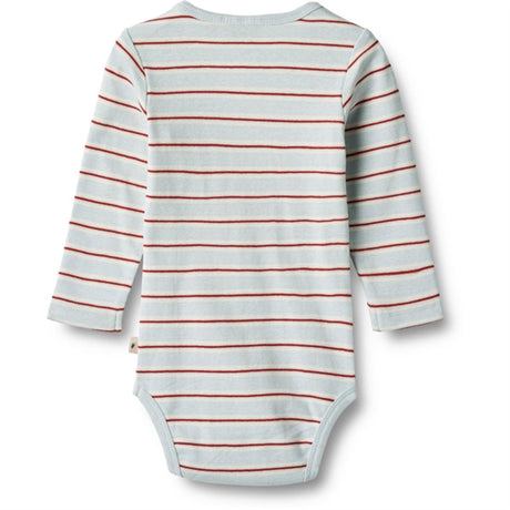 Wheat Light Blue Stripe Body Freddie 2