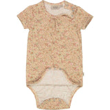 Wheat Barely Beige Small Flowers Jersey Body 3