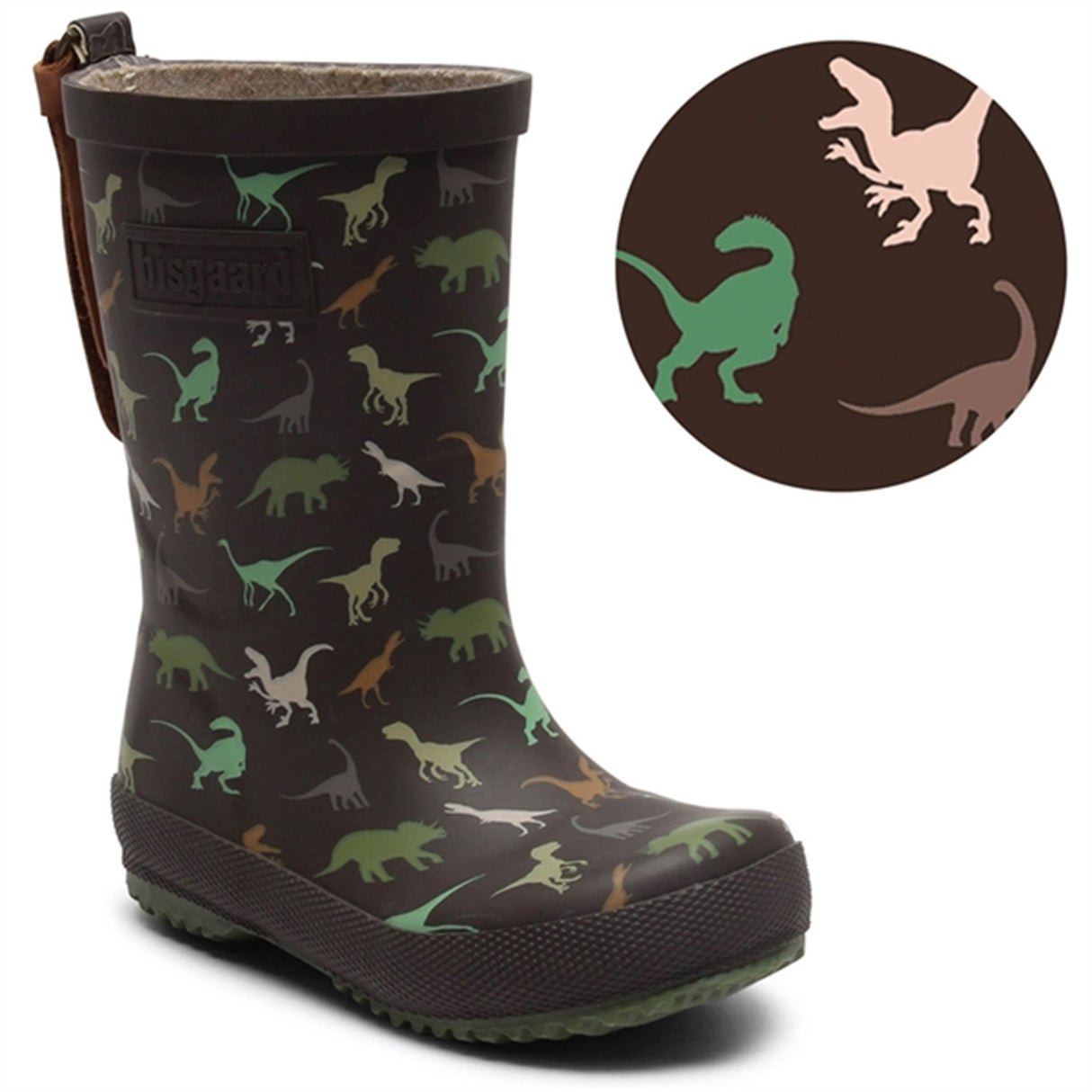 Bisgaard Basic Rubber Brown Dino