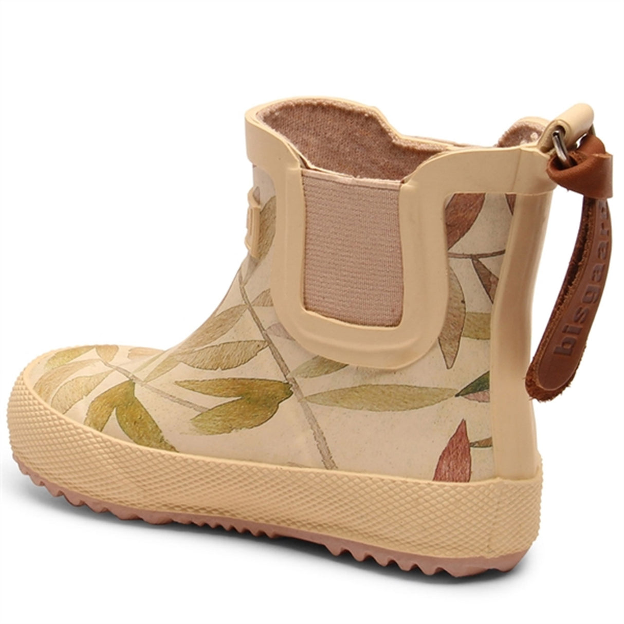 Bisgaard Wellies Baby Beige Leaves 2