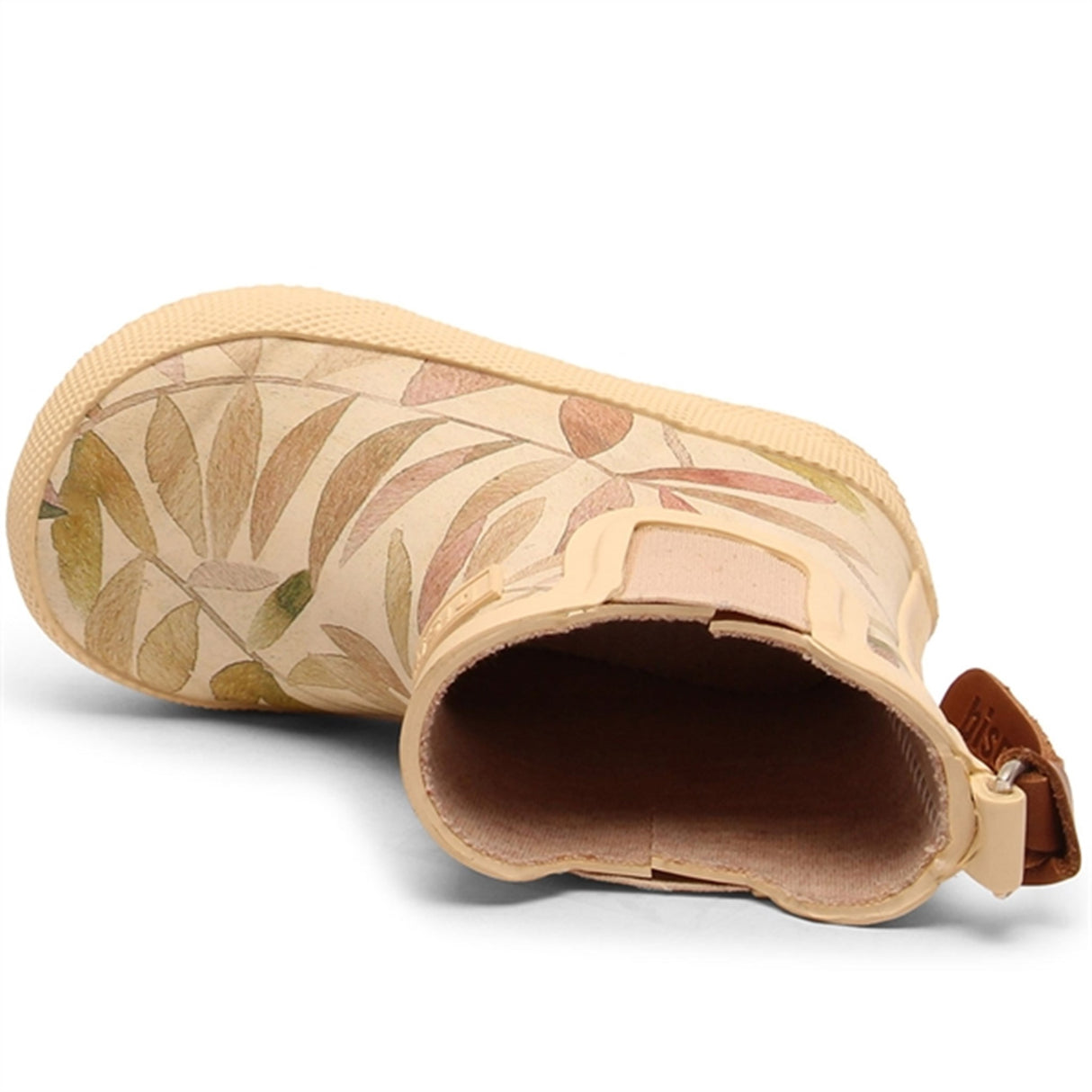 Bisgaard Wellies Baby Beige Leaves 4