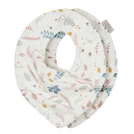 Cam Cam Copenhagen Bandana Teething Bib Pressed Leaves Rose