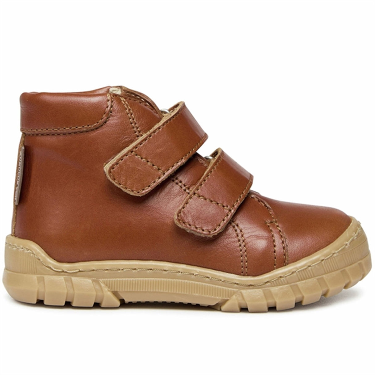 Angulus Basic Beginner Tex Sneaker with Velcro Cognac Basic 3