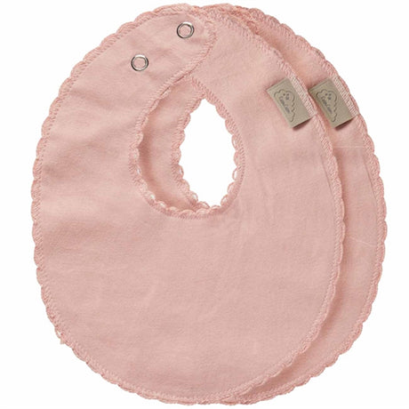 Cam Cam Copenhagen Bib Teething Jersey 2-pack Blossom Pink