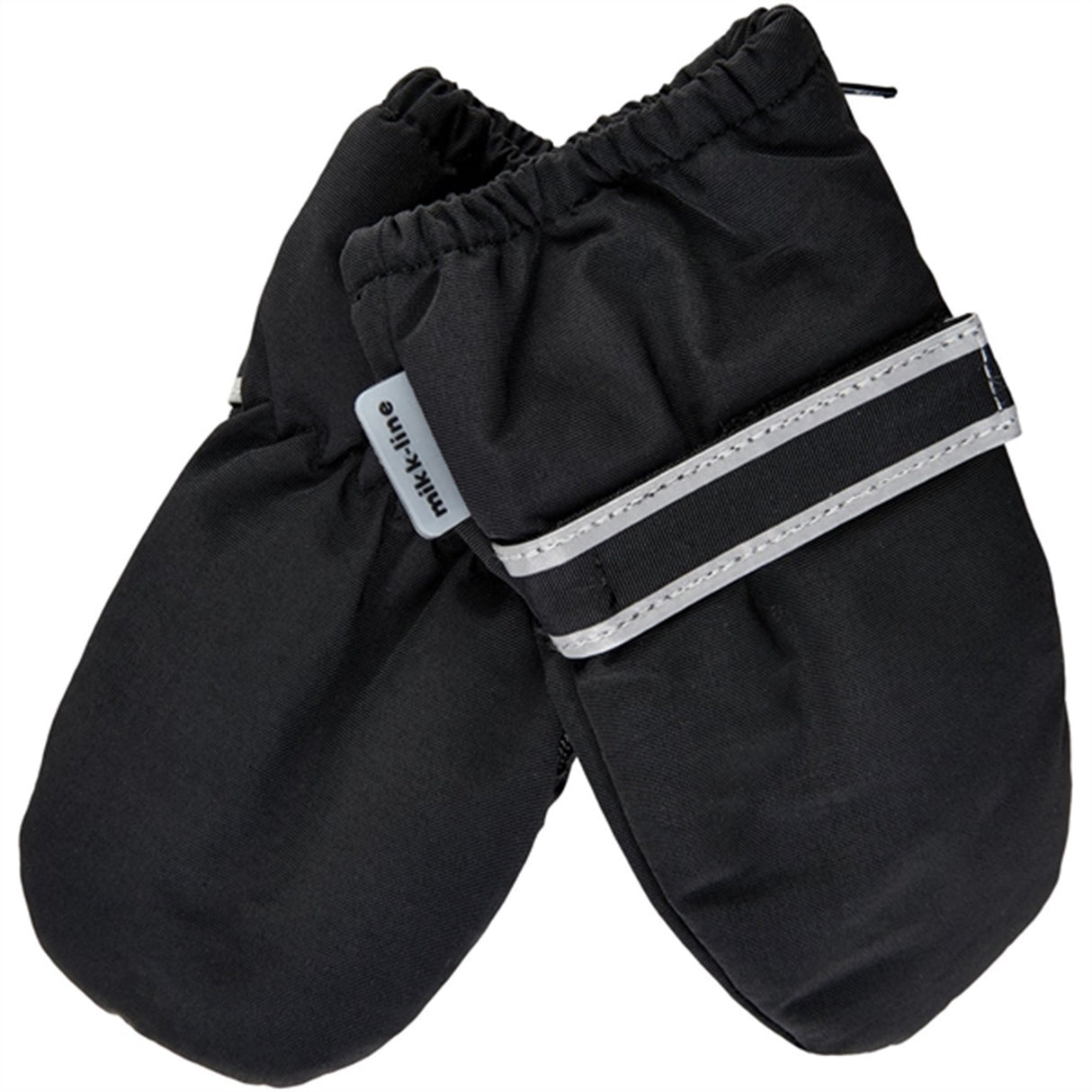 Mikk-Line Baby Mittens Black