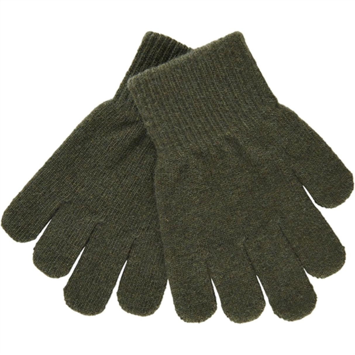 Mikk-Line Magic Gloves 3-pack Beech-Slate Black-Evergreen 4