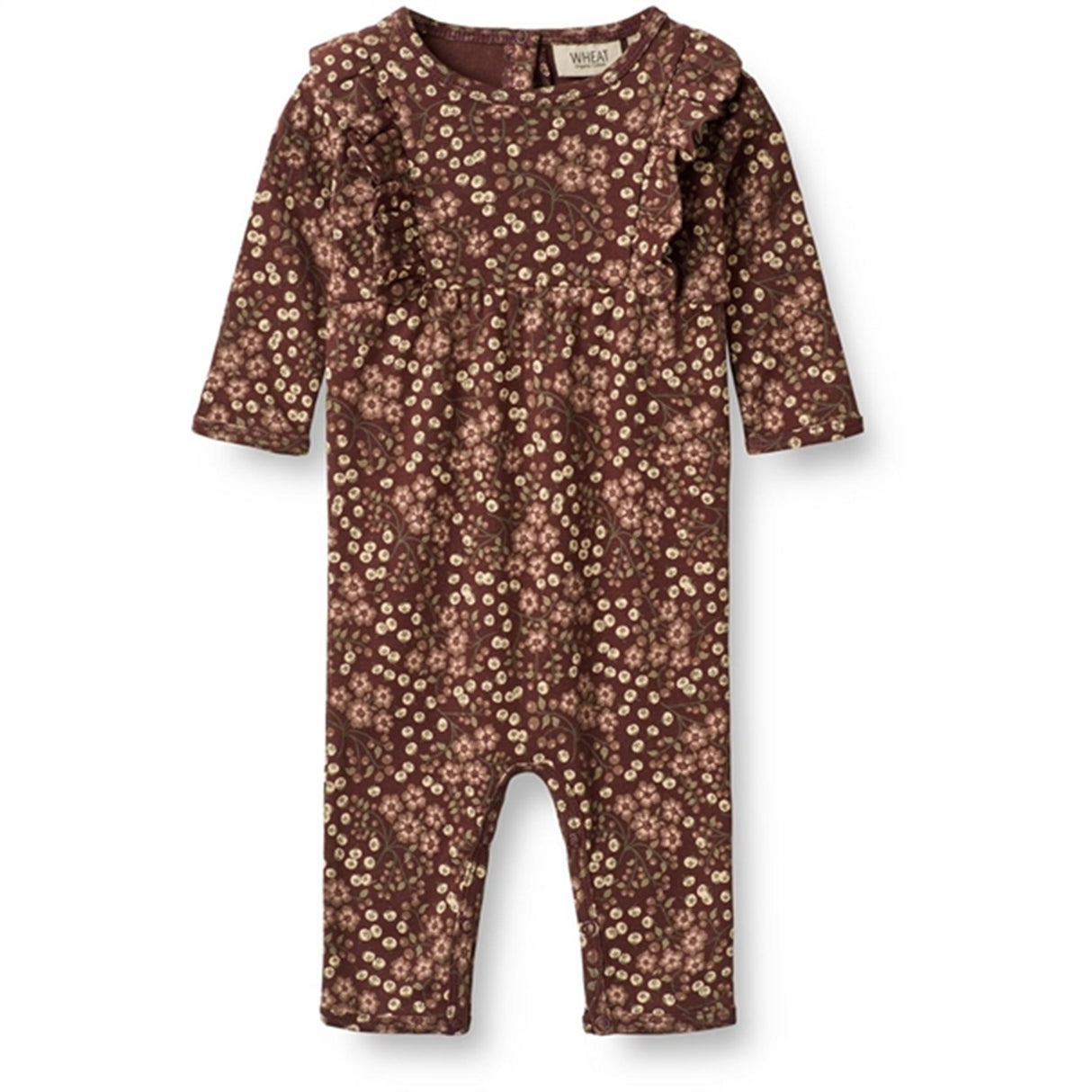 Wheat Aubergine Berries Jumpsuit Kira