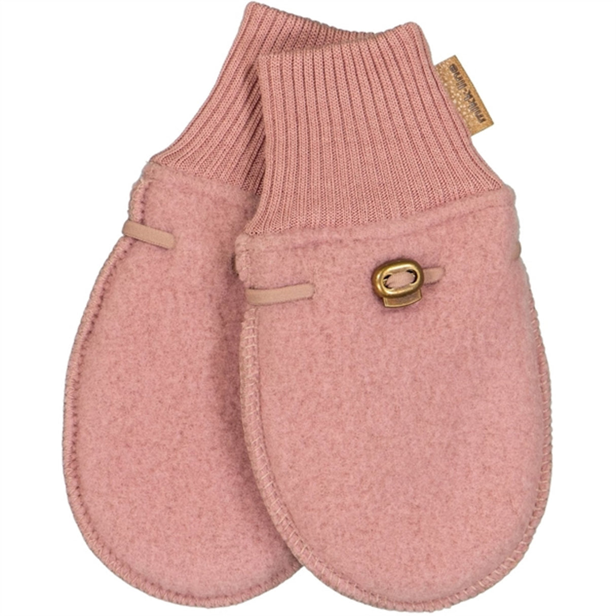 Mikk-Line Wool Mittens Burlwood