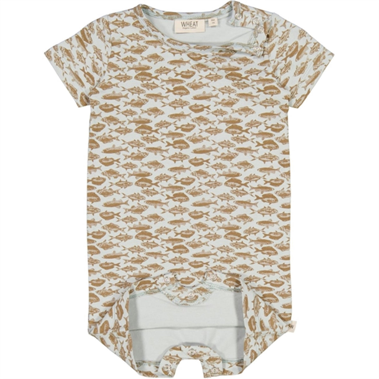 Wheat Dusty Dove Fish Jumpsuit