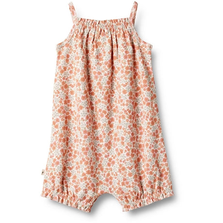 Wheat Rose Flowers Playsuit Senia