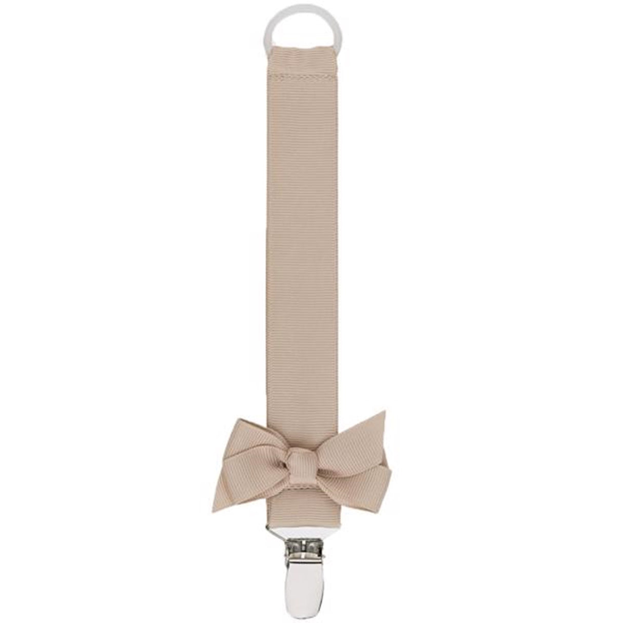 Bow's by Stær Pacifier Holder (Beige)