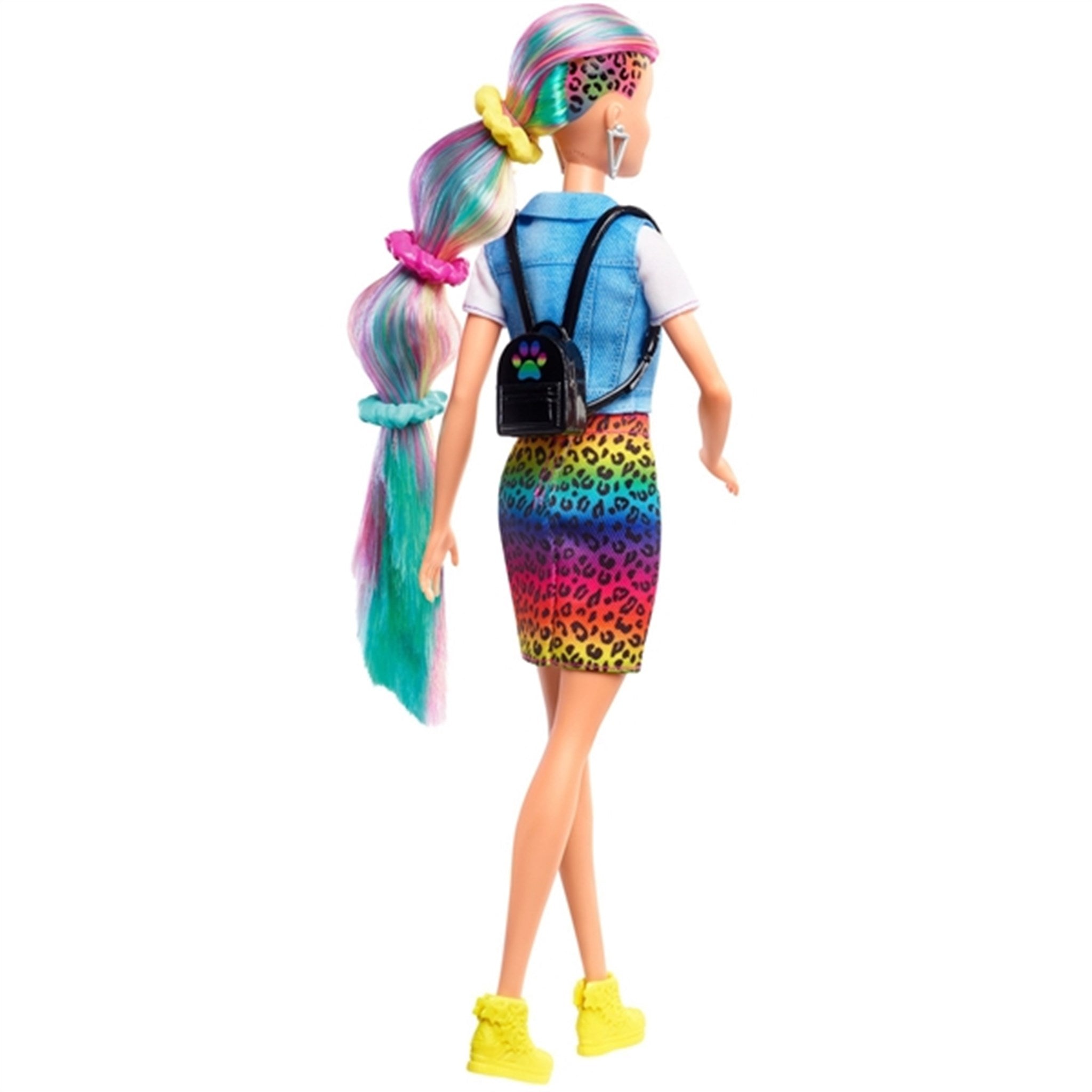 Barbie® Hair Feature Doll Leopard Rainbow 4