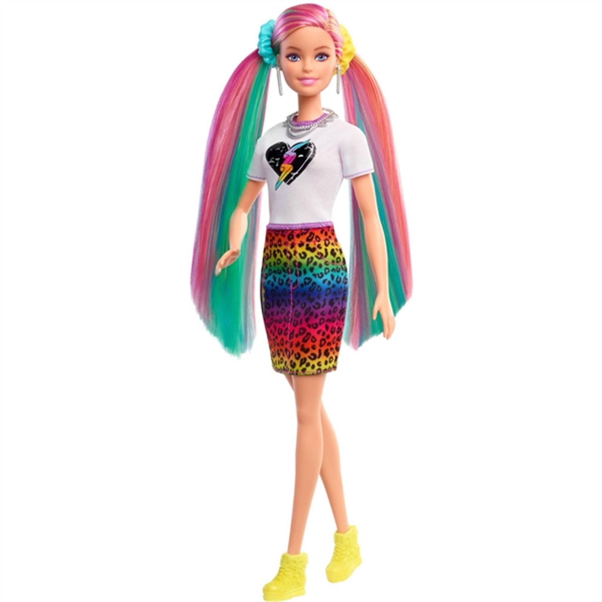 Barbie® Hair Feature Doll Leopard Rainbow 5