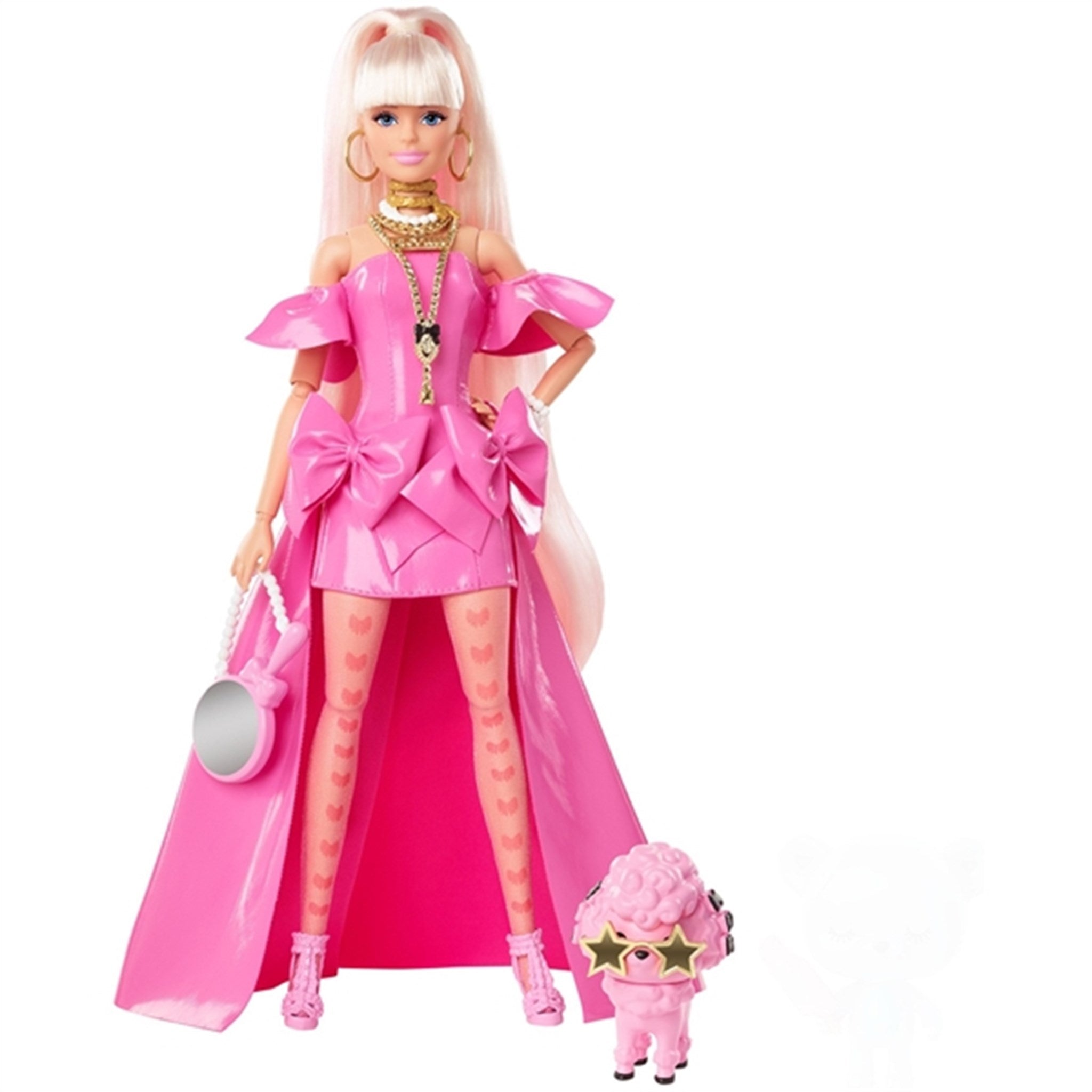 Barbie® Extra Fancy Doll Pink Plastic