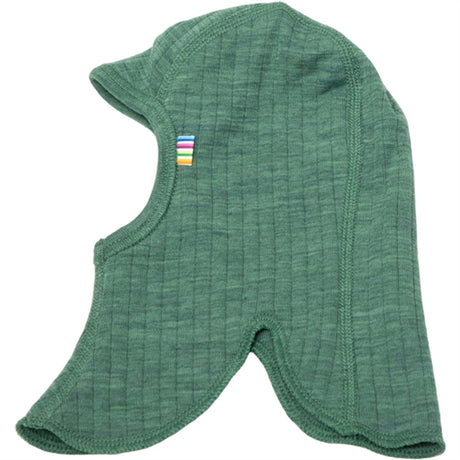 Joha Wool Green Balaclava 2-Layer Basic