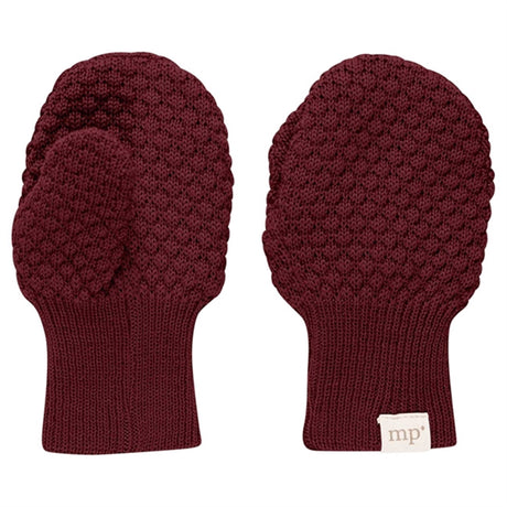 MP Oslo Baby Mittens Wine Red 97512 1451