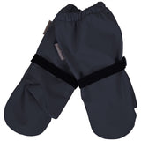 Mikk-Line Rain Mittens w. Fleece Blue Nights