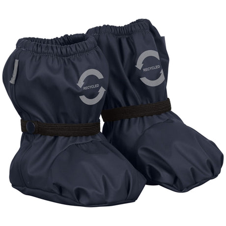 Mikk-Line Rain Footies w. Fleece Blue Nights