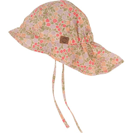 Mikk-Line Sun Hat AOP Warm Taupe