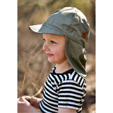 Mikk-Line Sun Hat Solid Dusty Olive