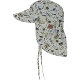 Mikk-Line Sun Hat AOP Desert Sage