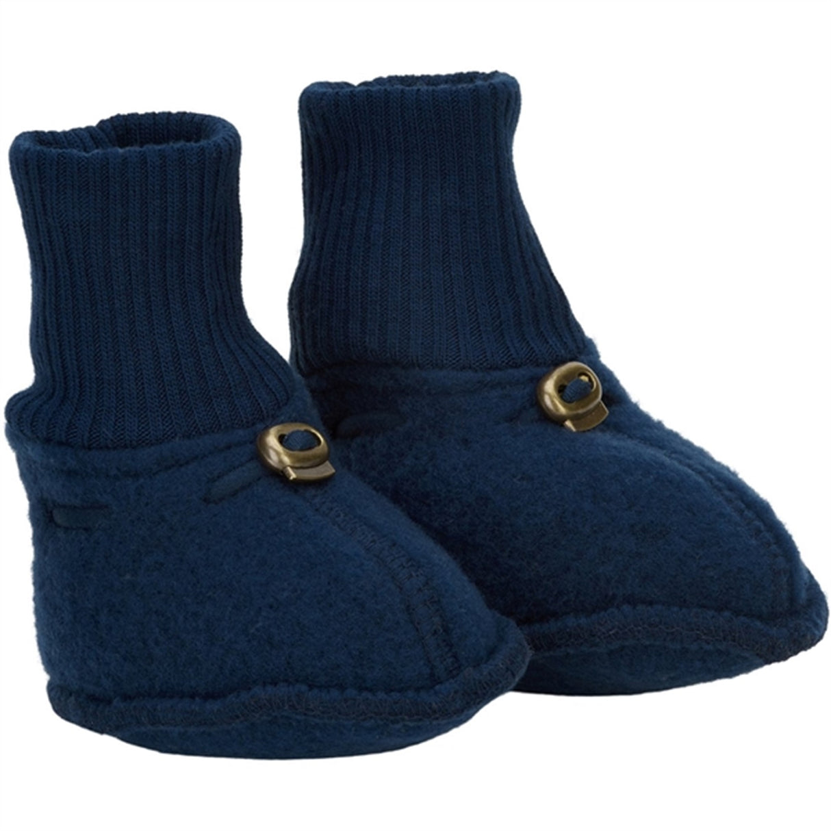 Mikk-Line Wool Footies Blue Nights