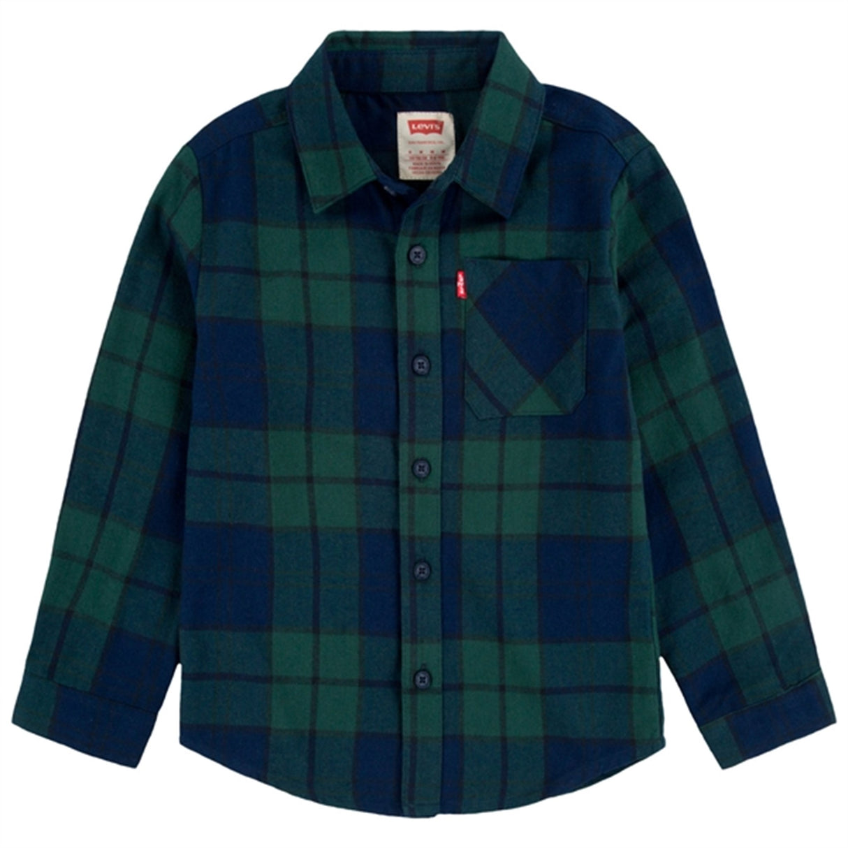 Levi's Plaid Flannel Pocket Shirt Sycamore