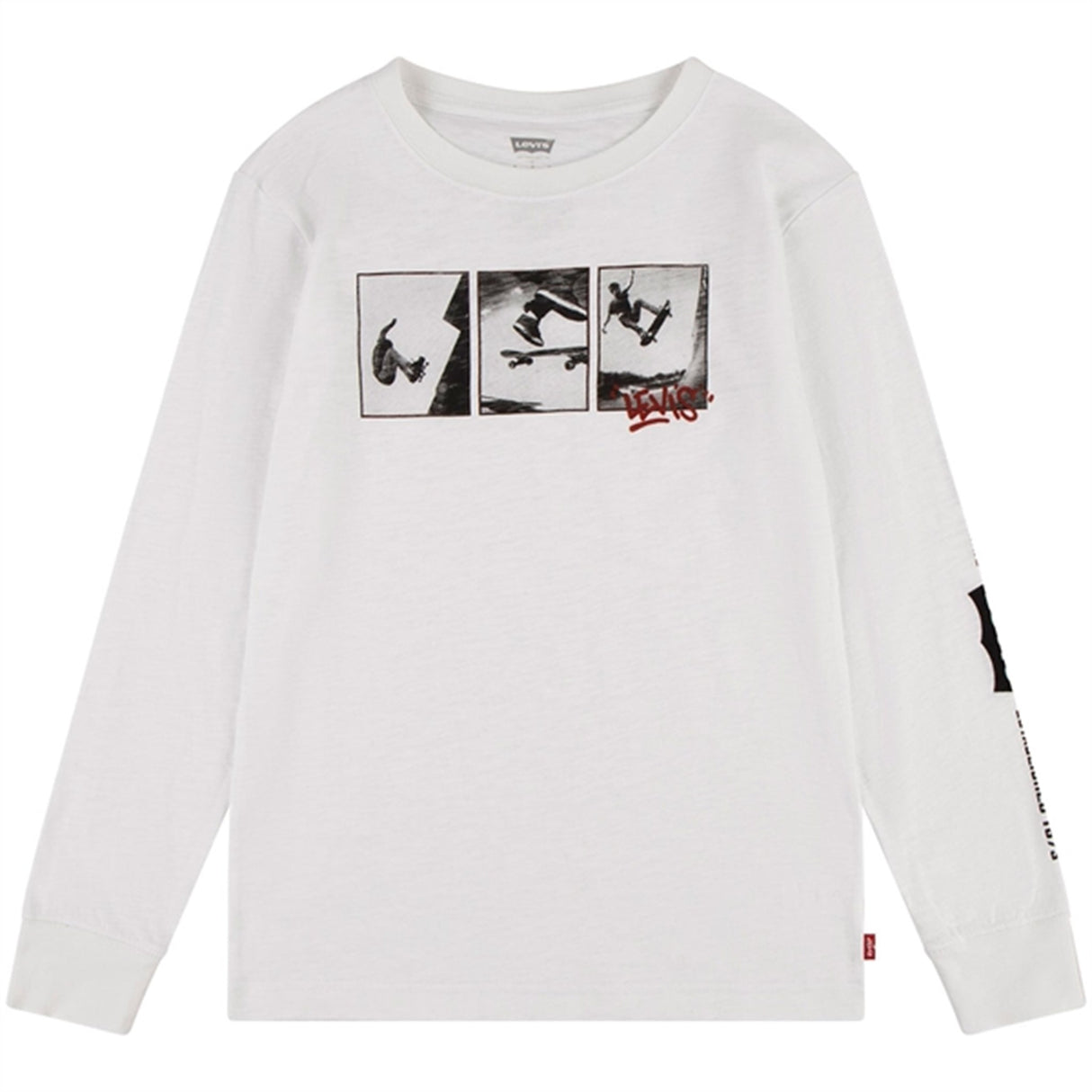 Levi's Photoreal Long Sleeve T-Shirt Bright White