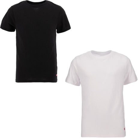 Levi's Short Sleeve Crewneck T-Shirt 2-Pack Black/White