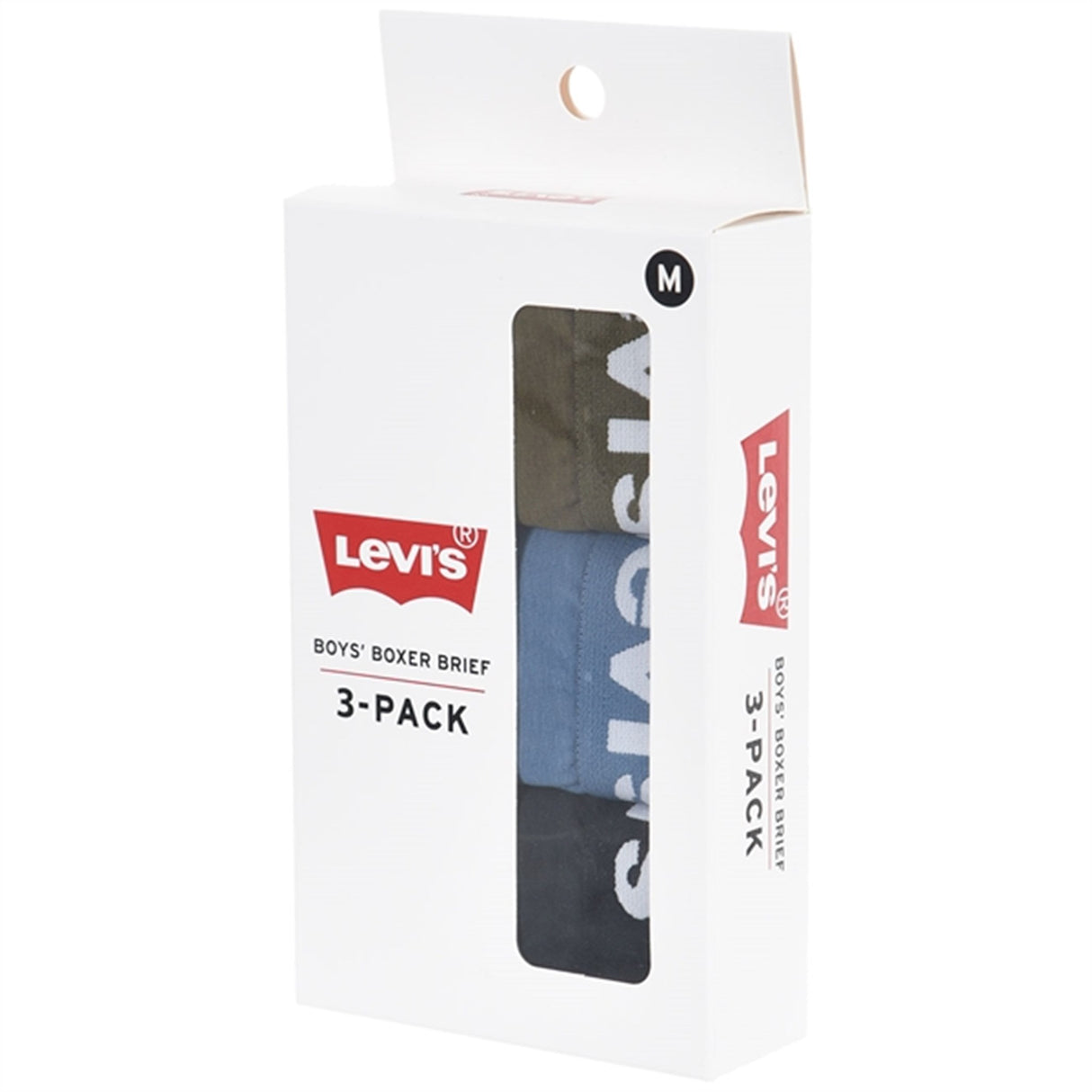 Levi's Boxer Briefs 3-Pack Black