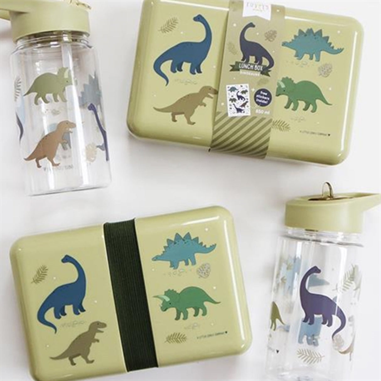 A Little Lovely Company Drink Bottle Dinosaur 3