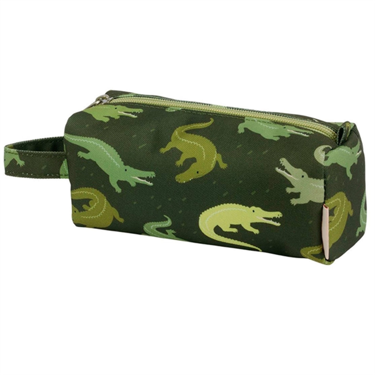 A Little Lovely Company Pencil Case Crocodiles