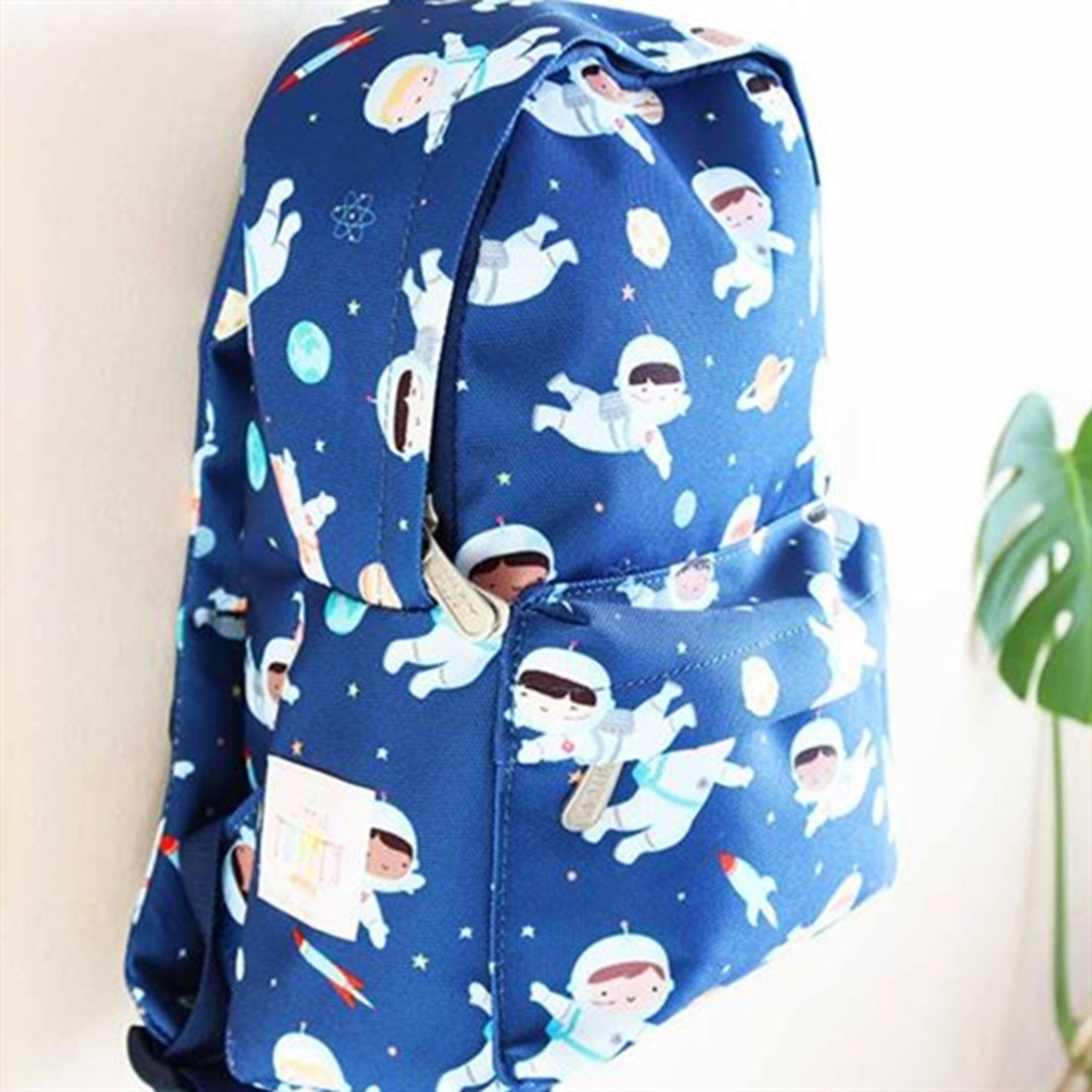 A Little Lovely Company Backpack Small Astronauts 5