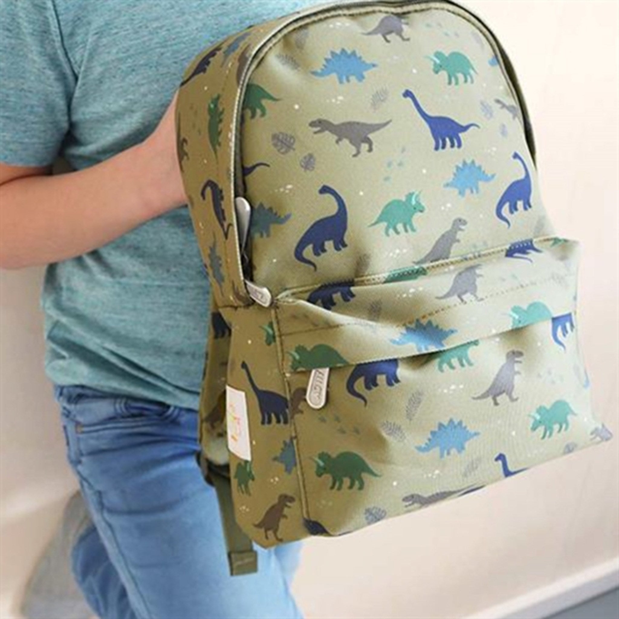 A Little Lovely Company Backpack Small Dinosaur 2