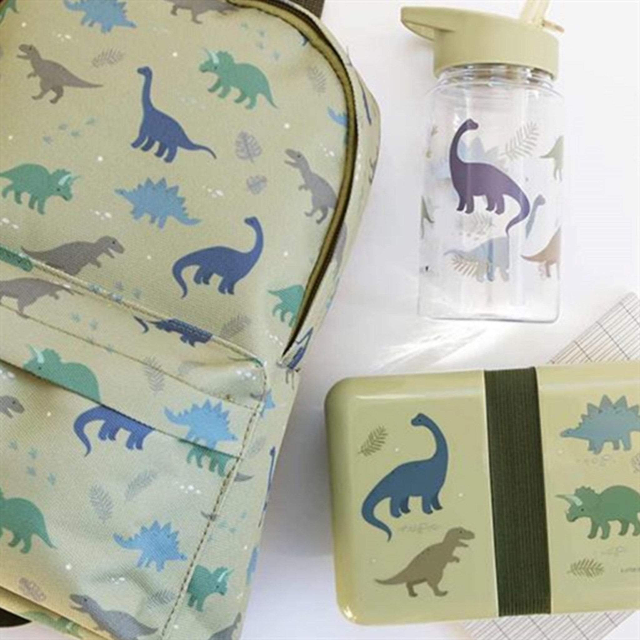 A Little Lovely Company Backpack Small Dinosaur 3