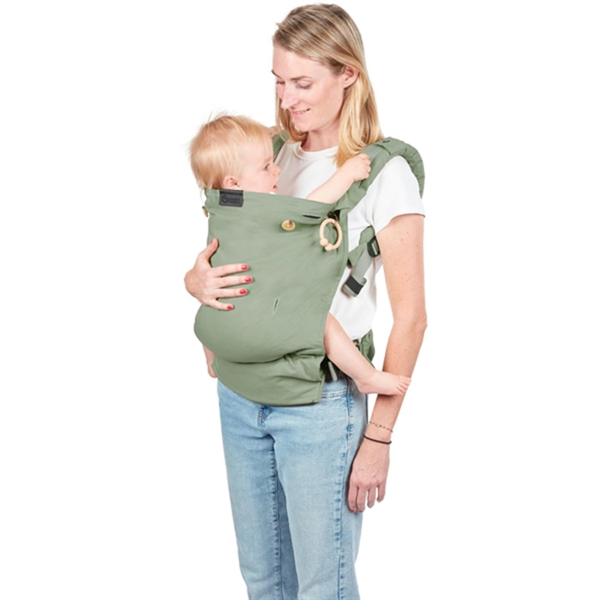 Babymoov Moov & Boost Carrier Sage Green 8