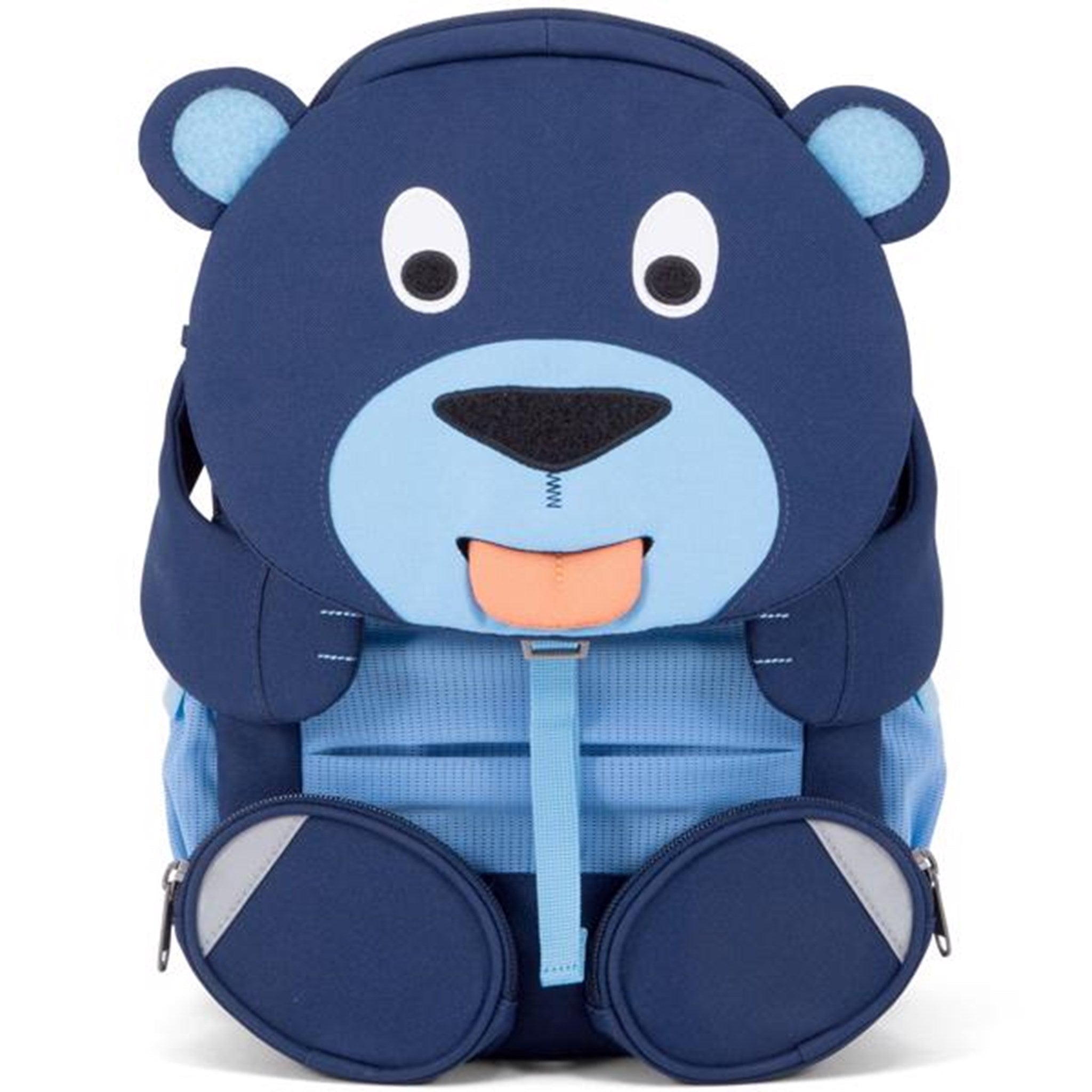 Affenzahn Kindergarten Backpack Large Blue Bela Bear