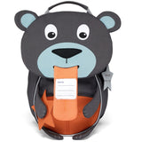 Affenzahn x MINI A TURE Day Care Backpack Small Friend Bear Forged Iron Blue 4