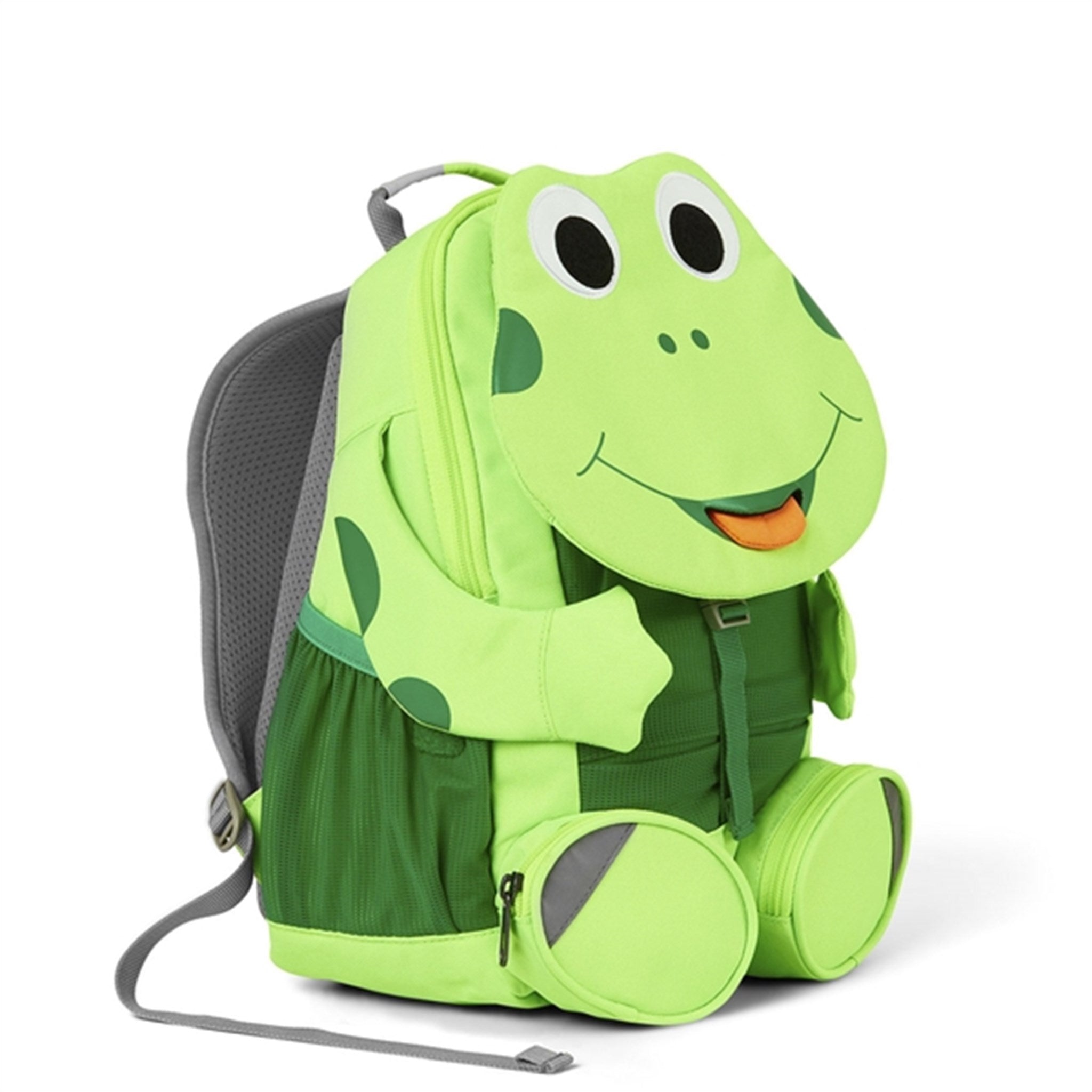 Affenzahn Kindergarten Backpack Large Neon Frog 2