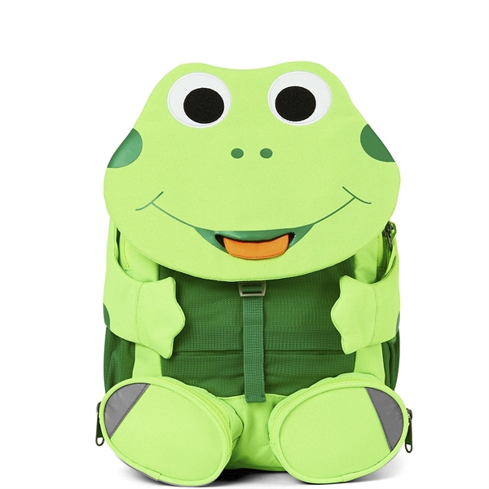 Affenzahn Kindergarten Backpack Large Neon Frog