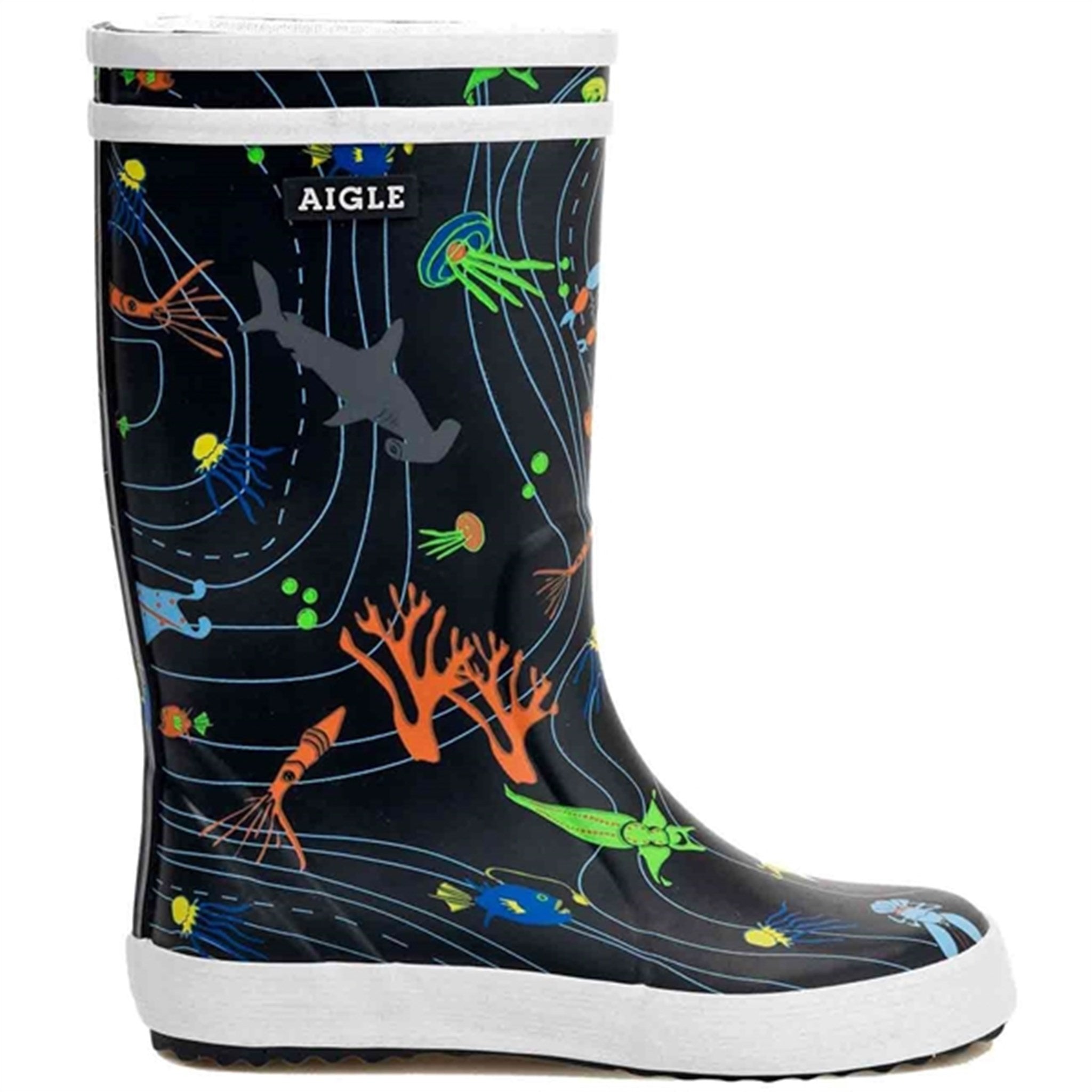 Aigle Lolly Pop Wellies Abysse