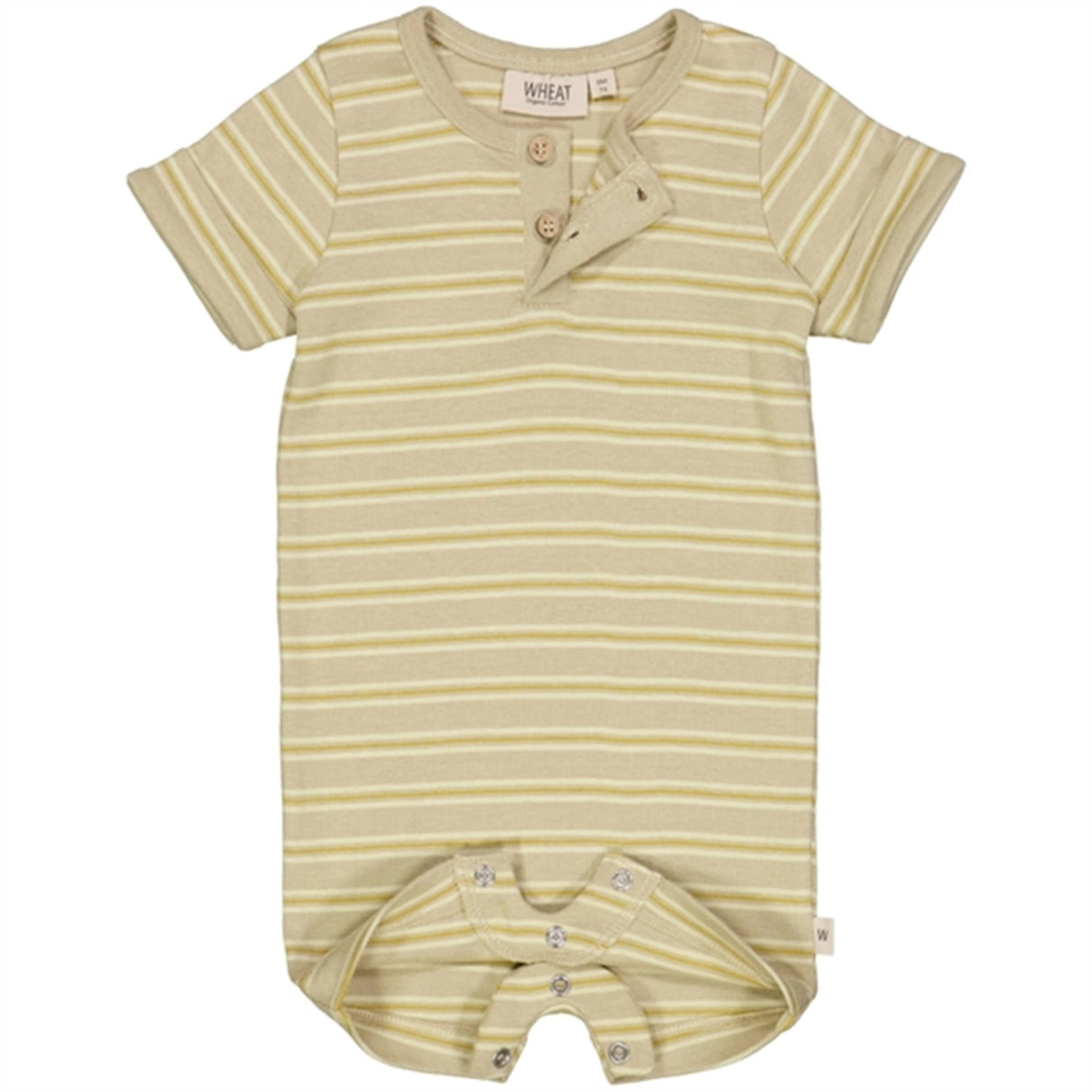 Wheat Sunny Stripe Alfred Jumpsuit 2