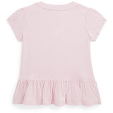 Ralph Lauren Baby Girl T-Shirt Hint Of Pink 2