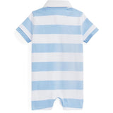 Ralph Lauren Baby Boy Jumpsuit Office Blue/White Multi 2