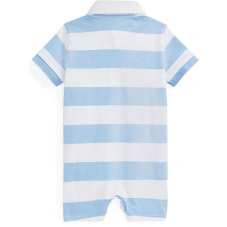 Ralph Lauren Baby Boy Jumpsuit Office Blue/White Multi 2