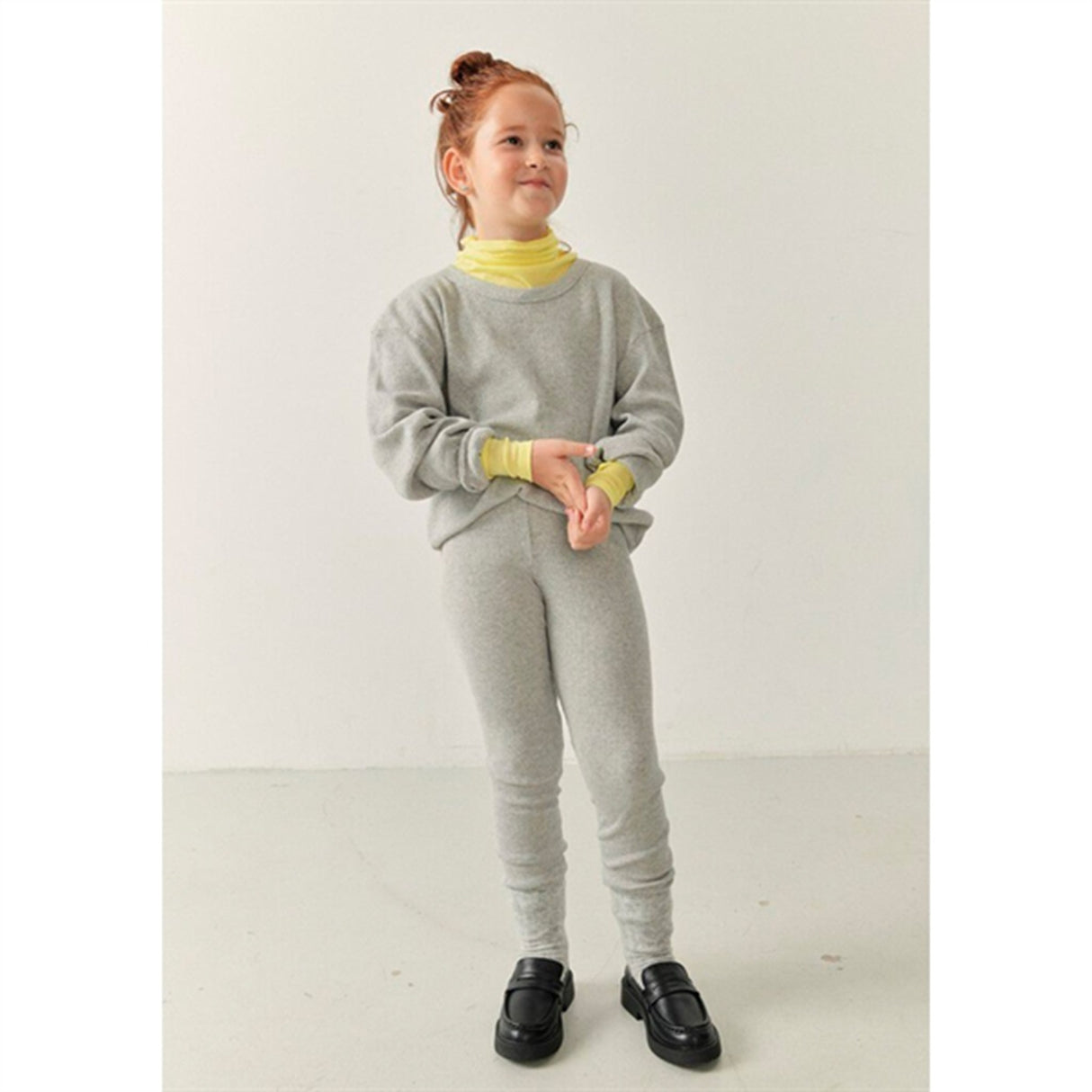 American Vintage Leggings Pumbo Heather Grey 2